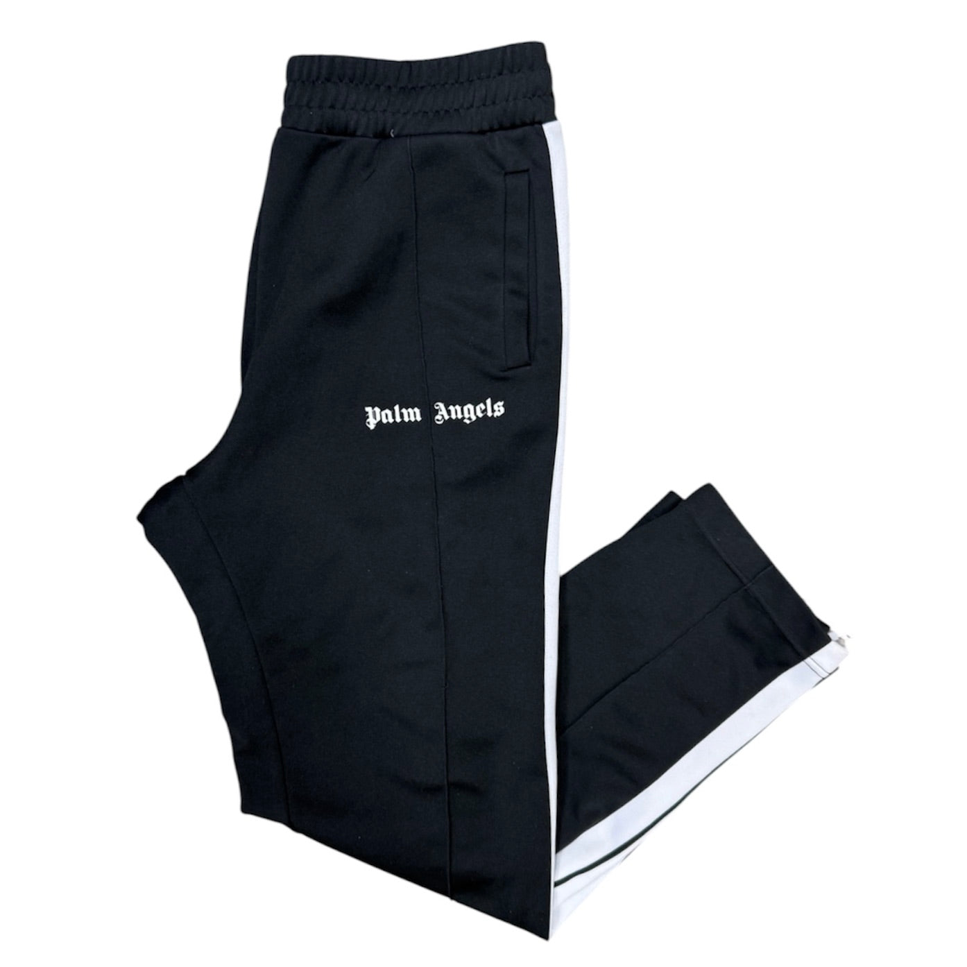 Palm Angels Classic Black White Track Pants
