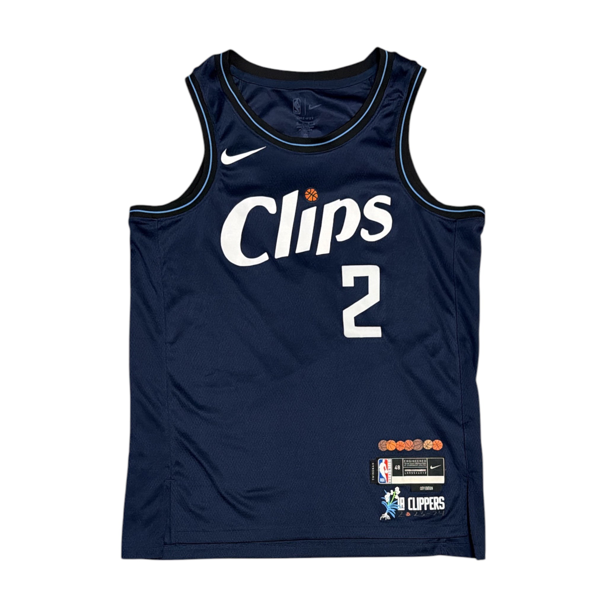 Nike Los Angeles Clippers Kawhi Leonard #2 City Edition Basketball Jersey