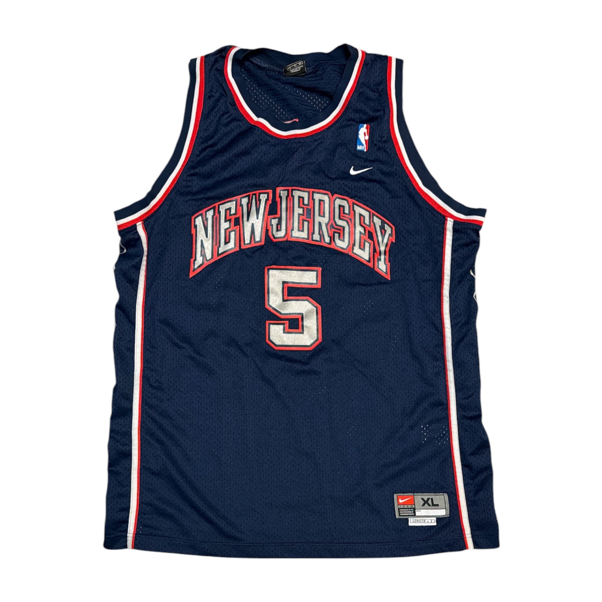 Nike New Jersey Nets Jason Kidd #5 2006/2009 Basketball Jersey