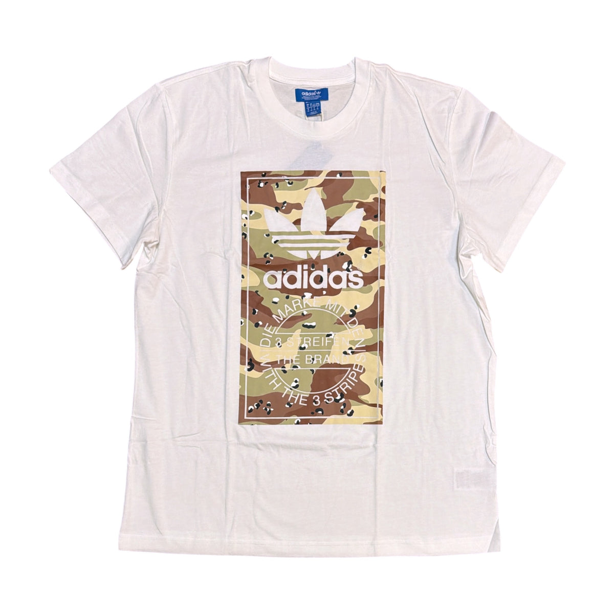 Adidas Camo Label Treefoil White Tshirt