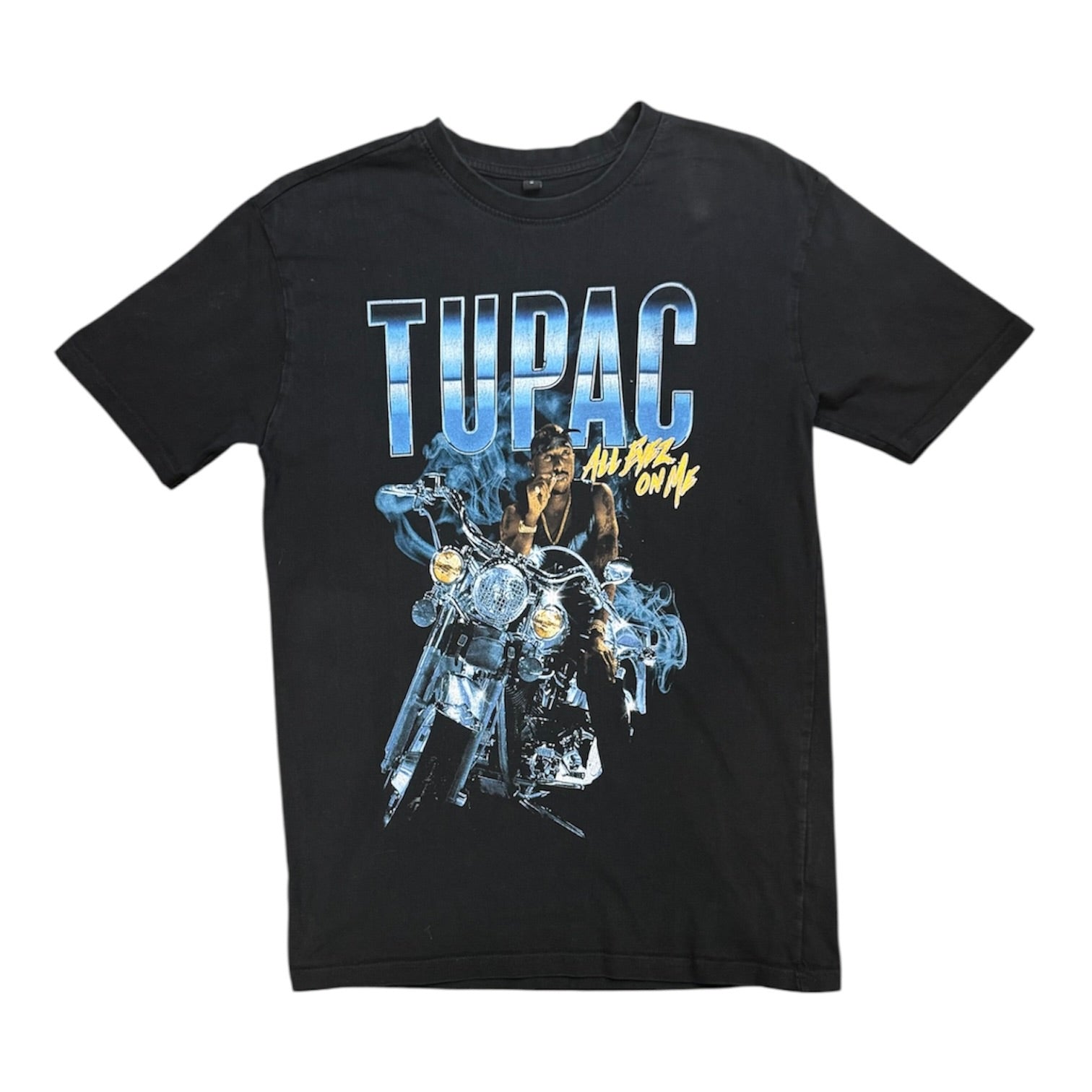 Mister Tee x Artist Tupac Black Blue Tshirt