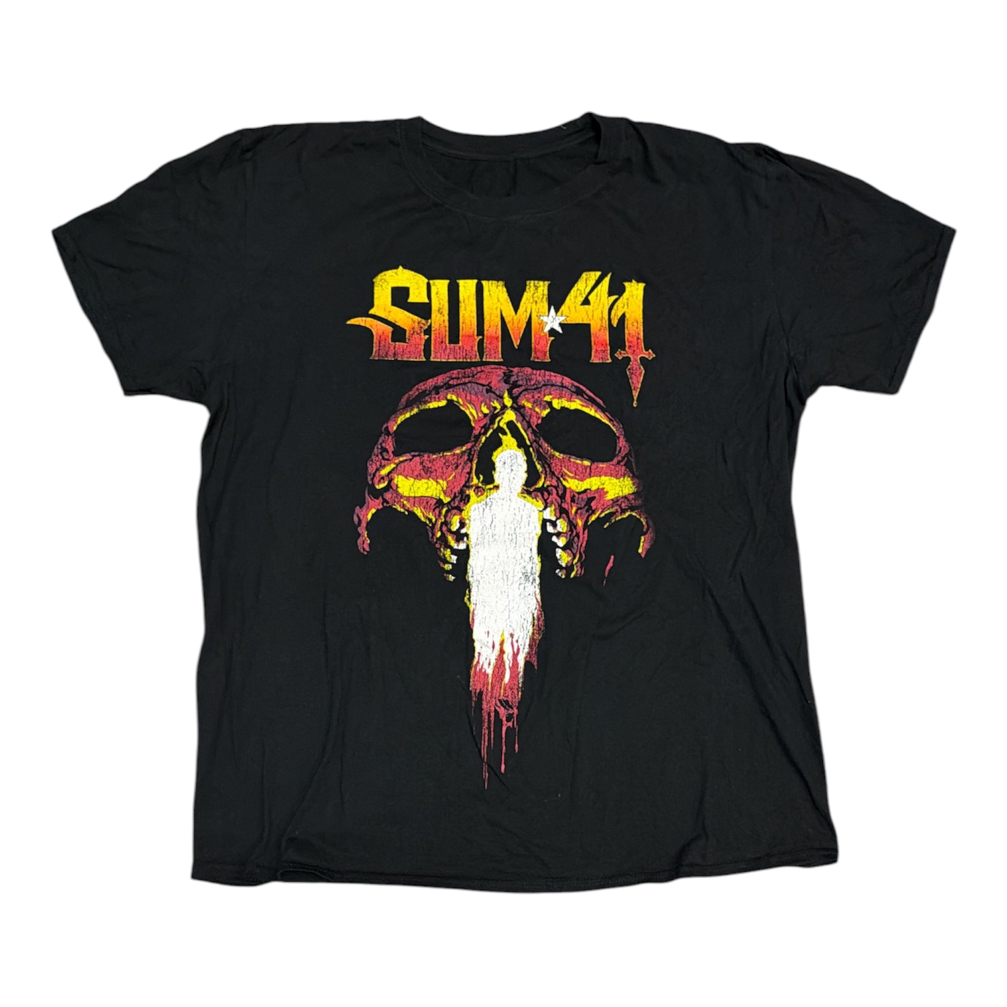 Sum 41 Order In Decline World Tour Black Tshirt