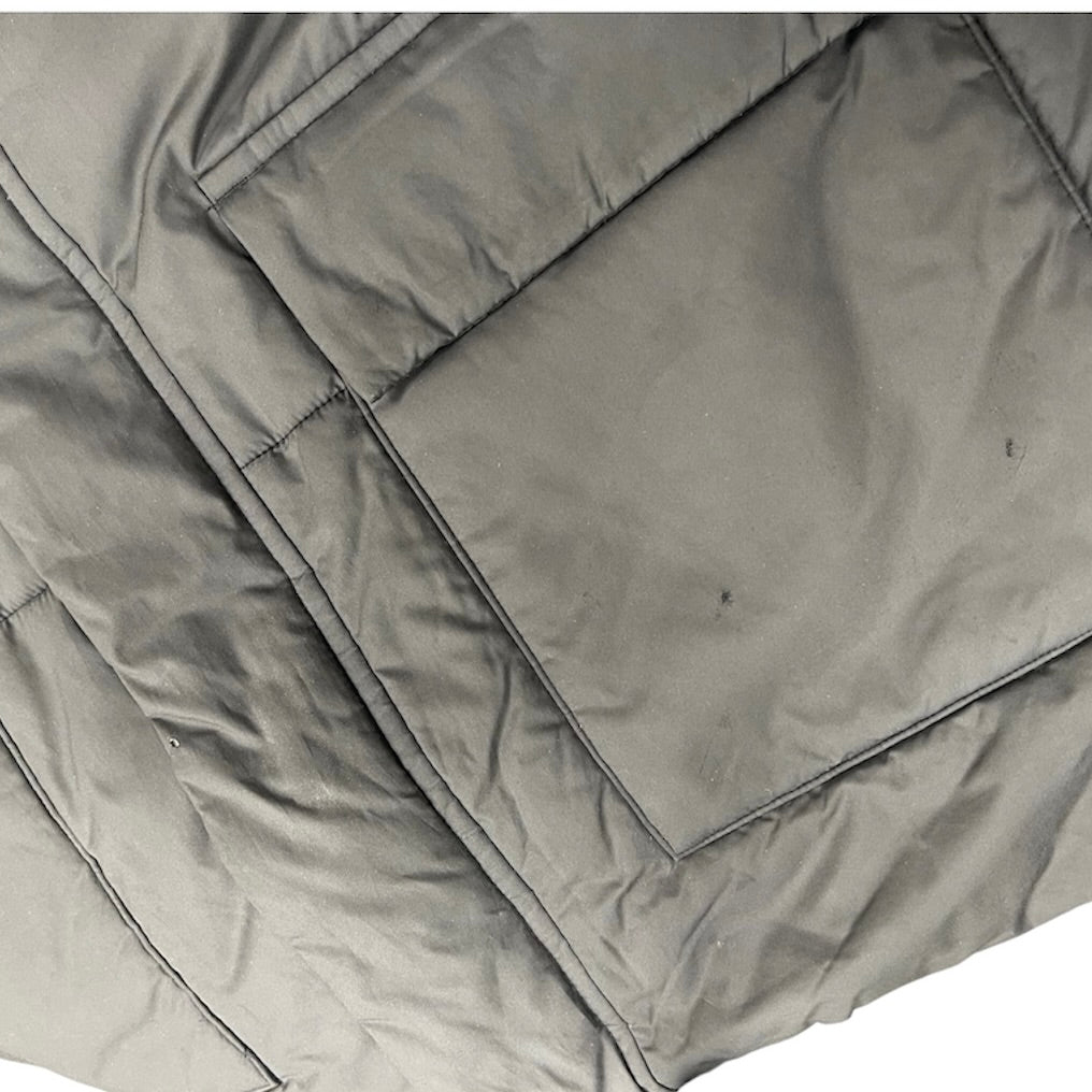 Adias Black Baffle Padded Jacket
