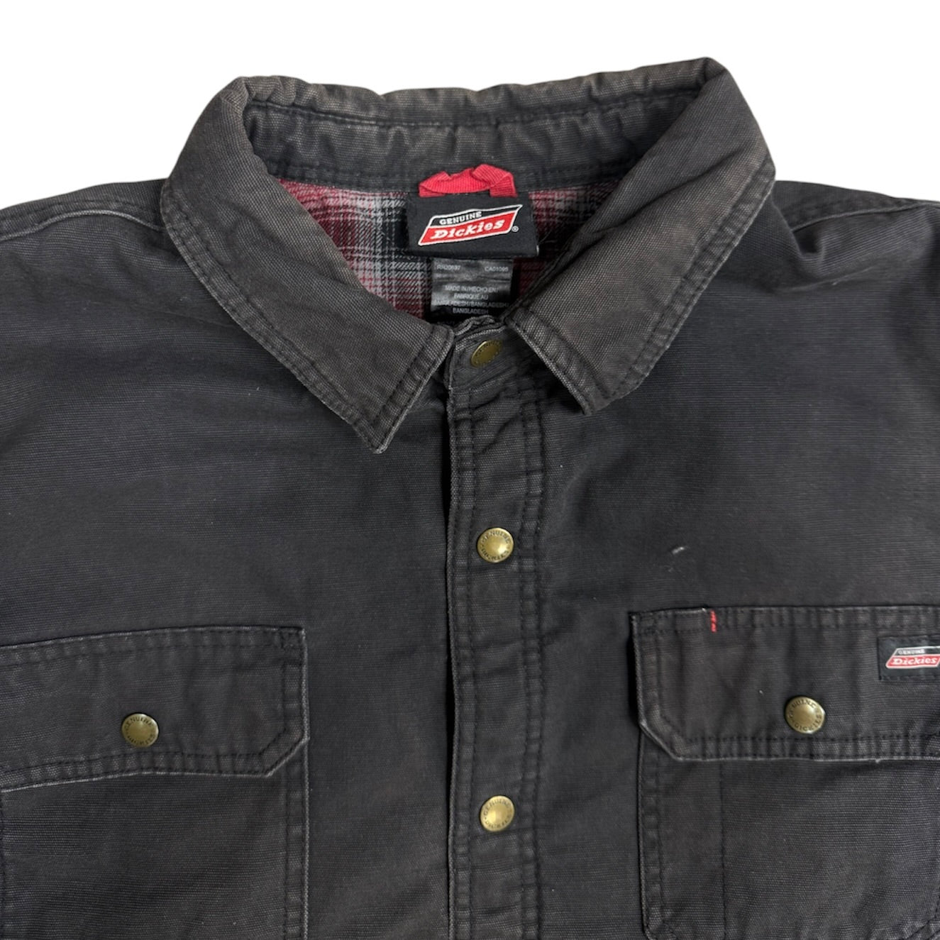 Dickies Black Workwear Padded Overshirt