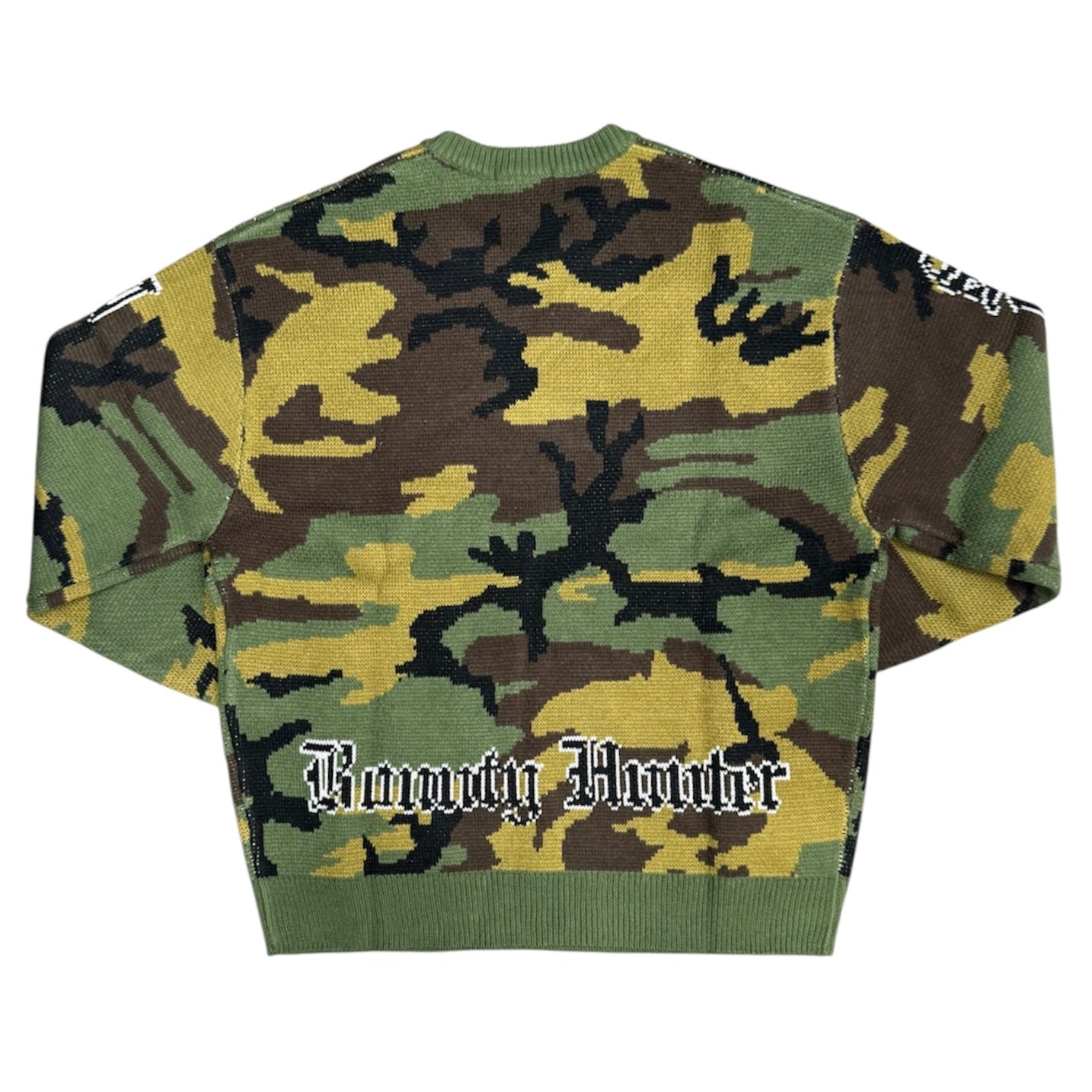 Supreme FW23 Bounty Hunter Woodland Knitted Sweater