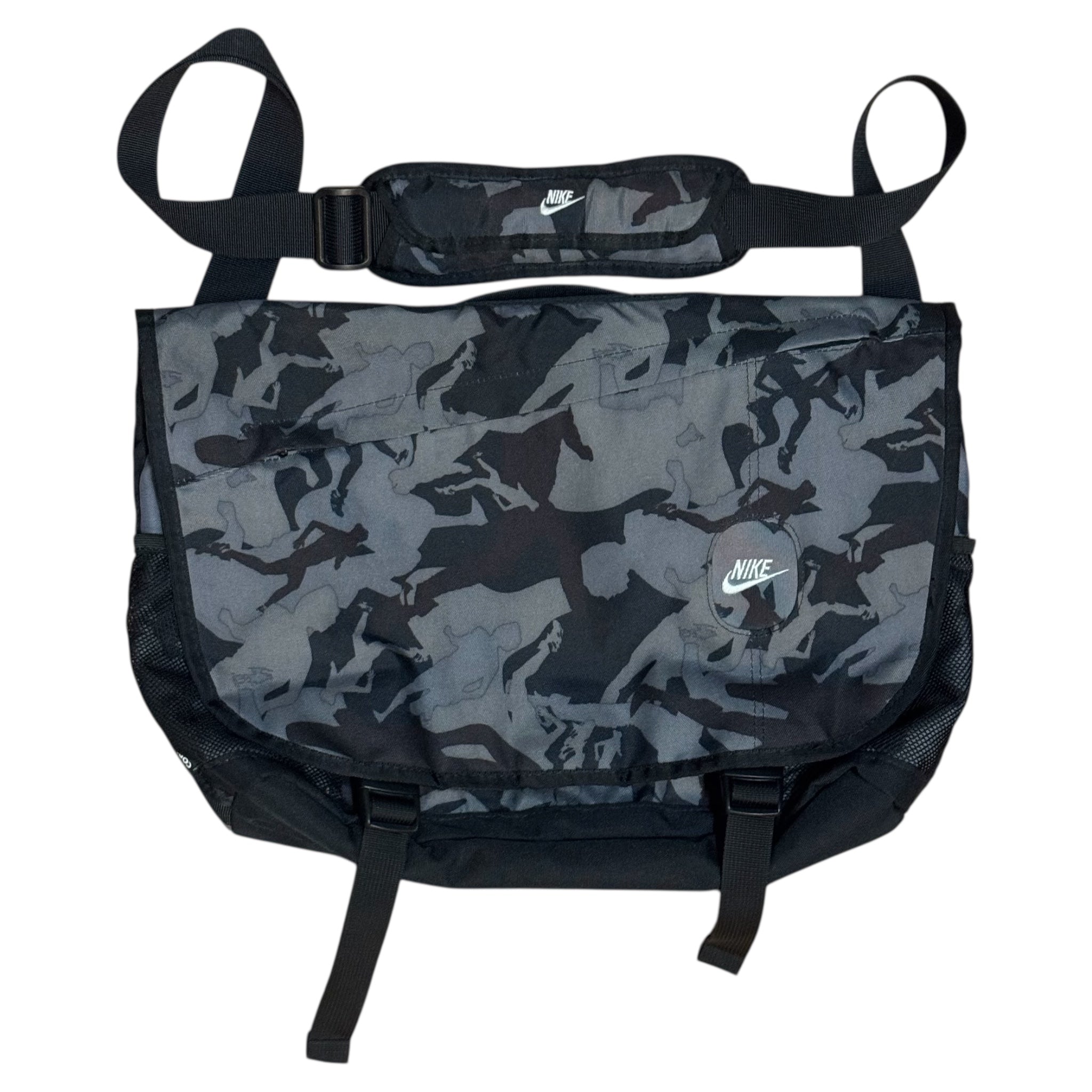 Nike Running Athlete Camo Cordura Messenger Bag