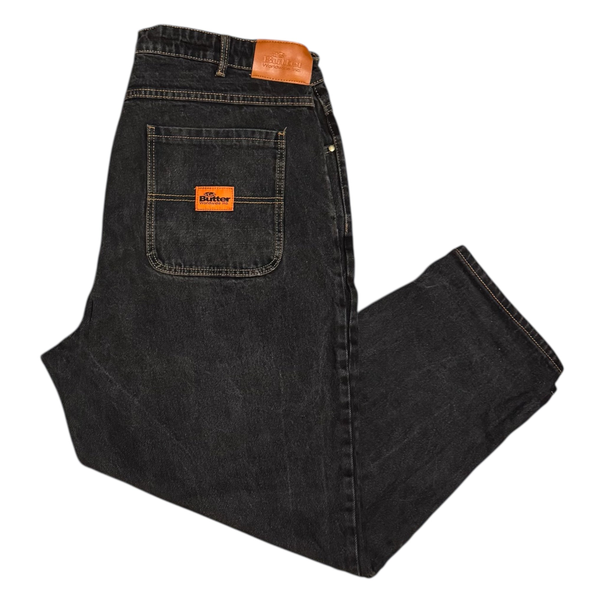 Butter Goods Baggiest Black Jeans