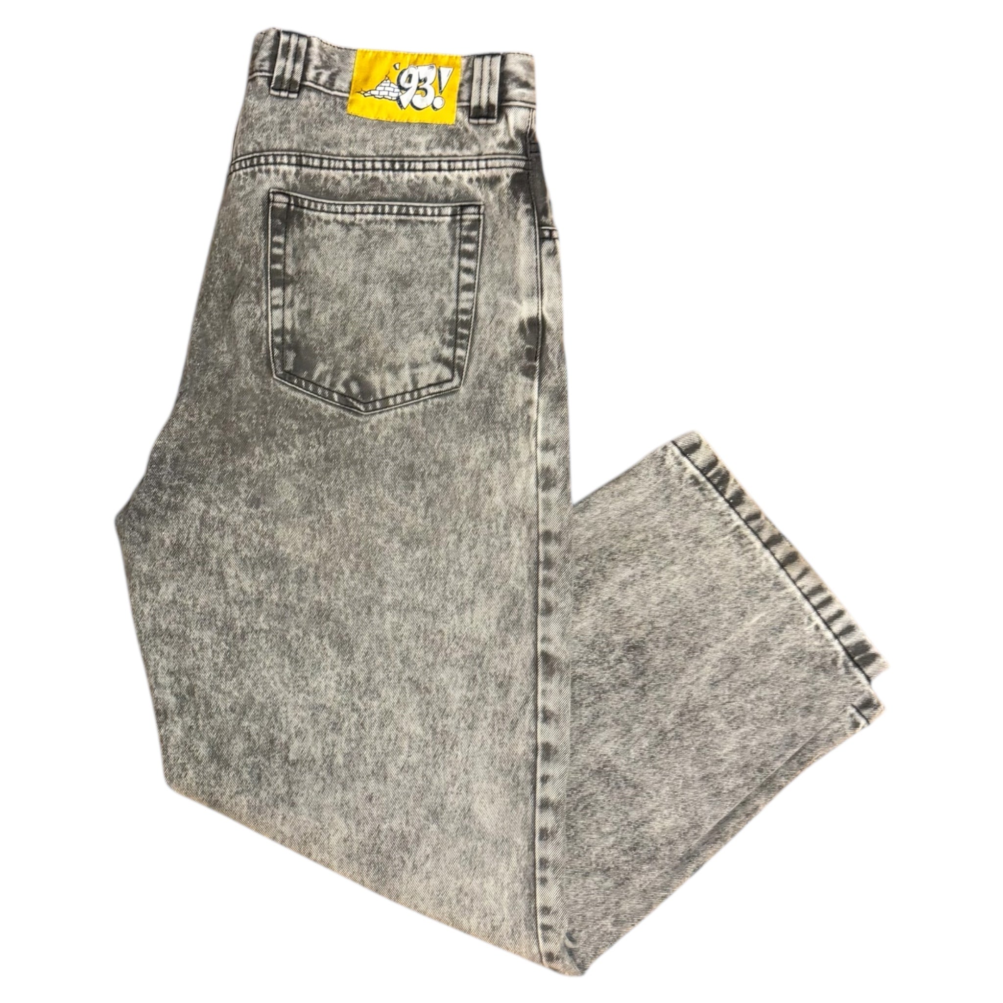 Polar Skate Co 93 Denim Washed Grey Jeans