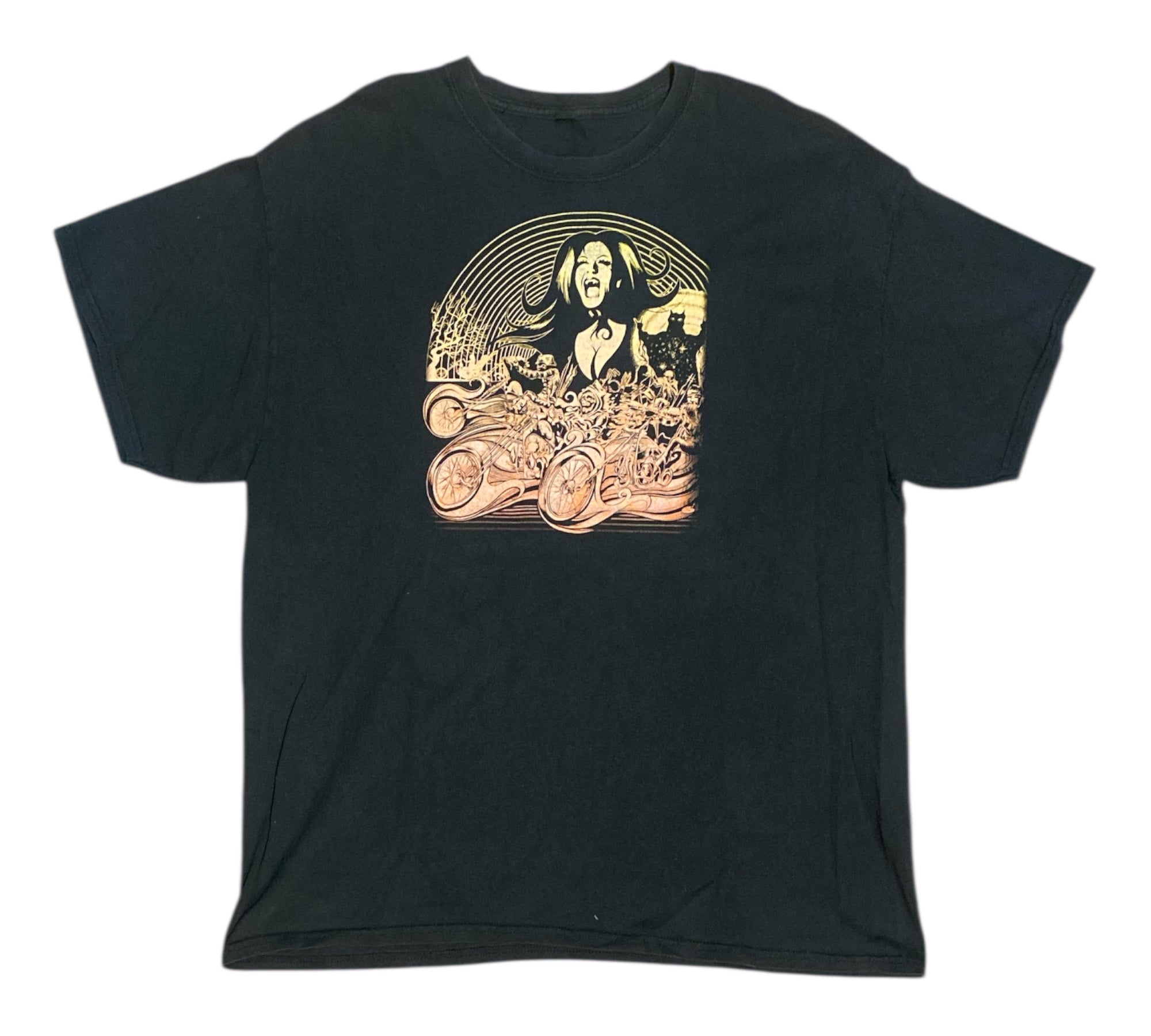 Motorcycle Riders Black Tshirt