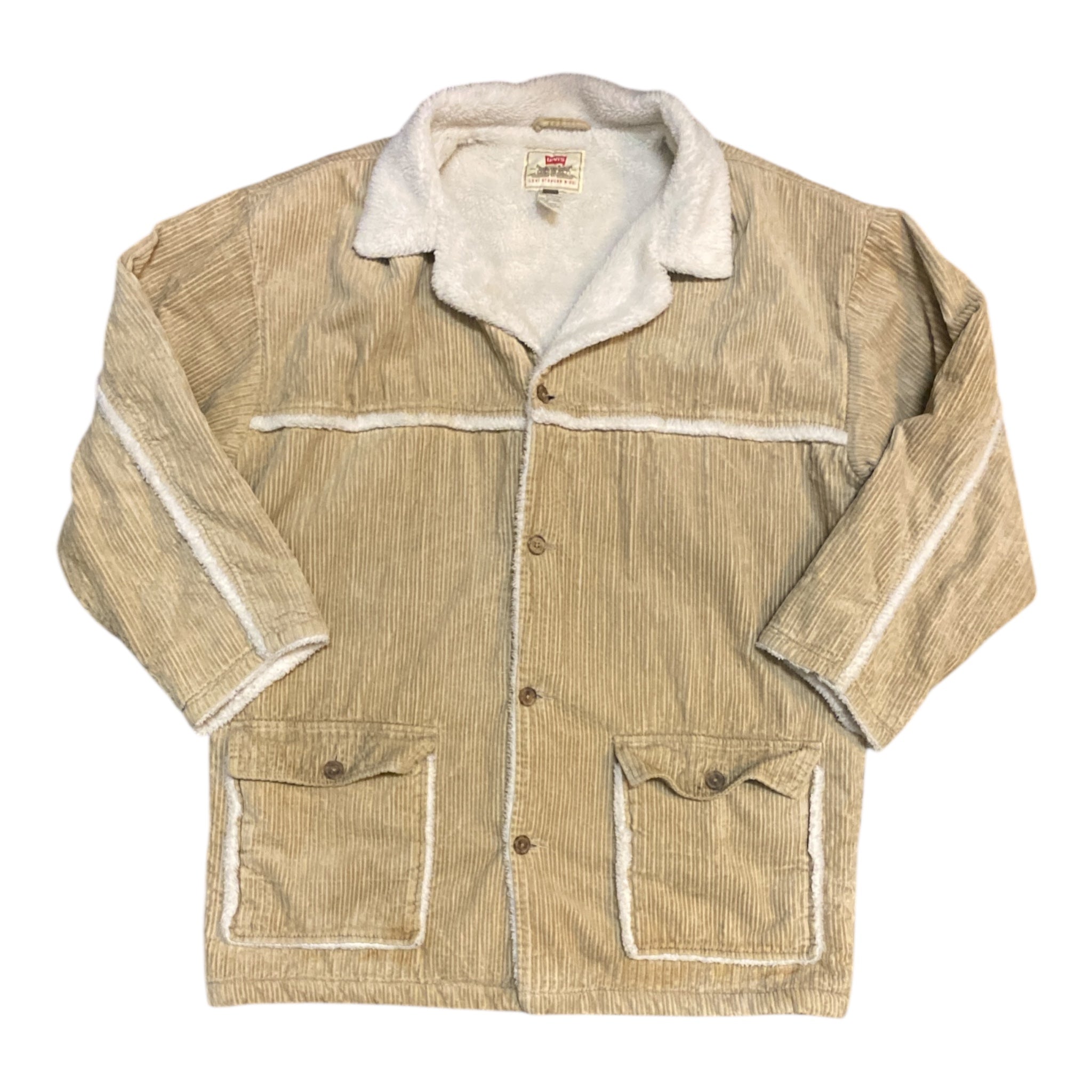 Levi's Faux Sherling Corduroy Coat Jacket