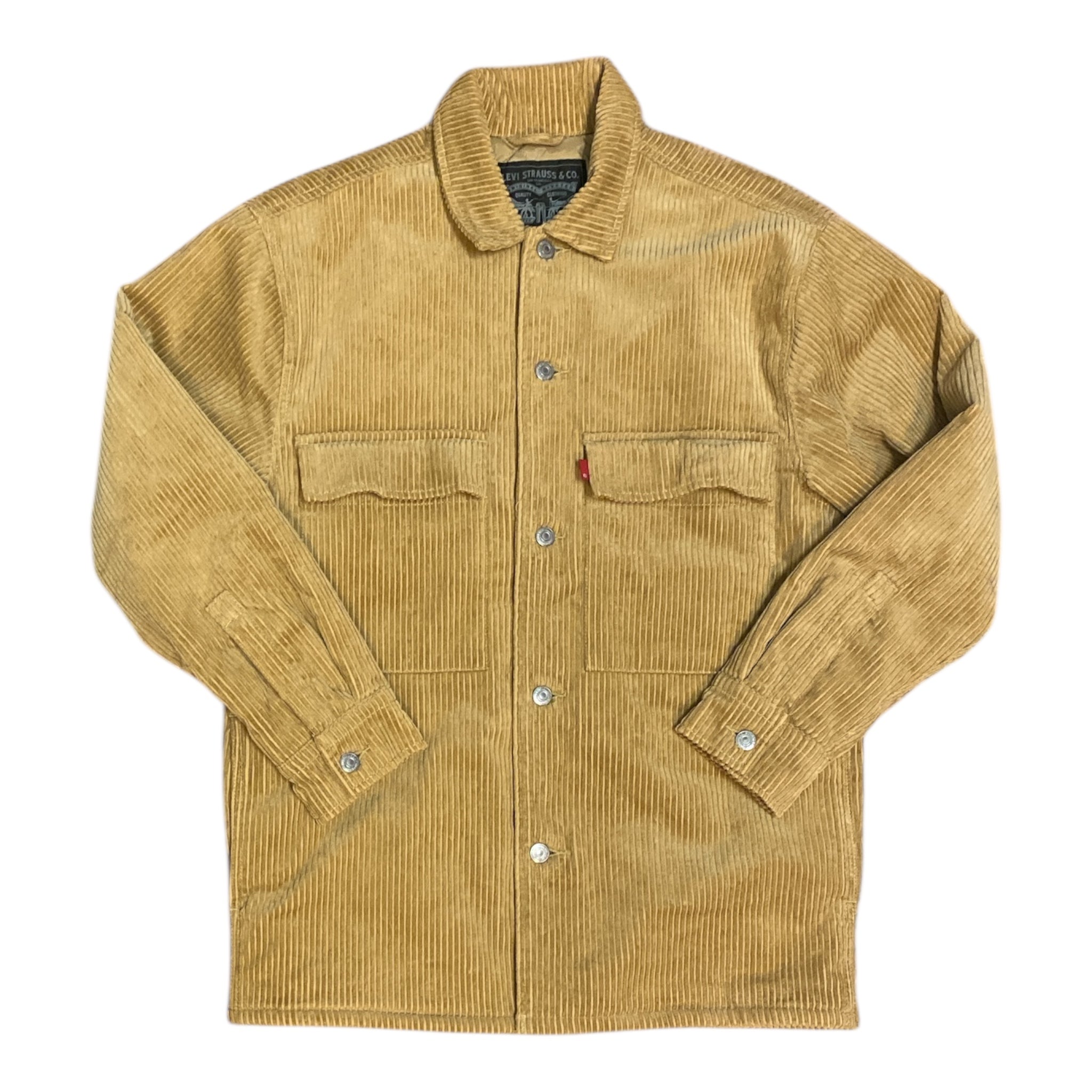 Levi's Ofarrel Harvest Gold Corduroy Padded Overshirt