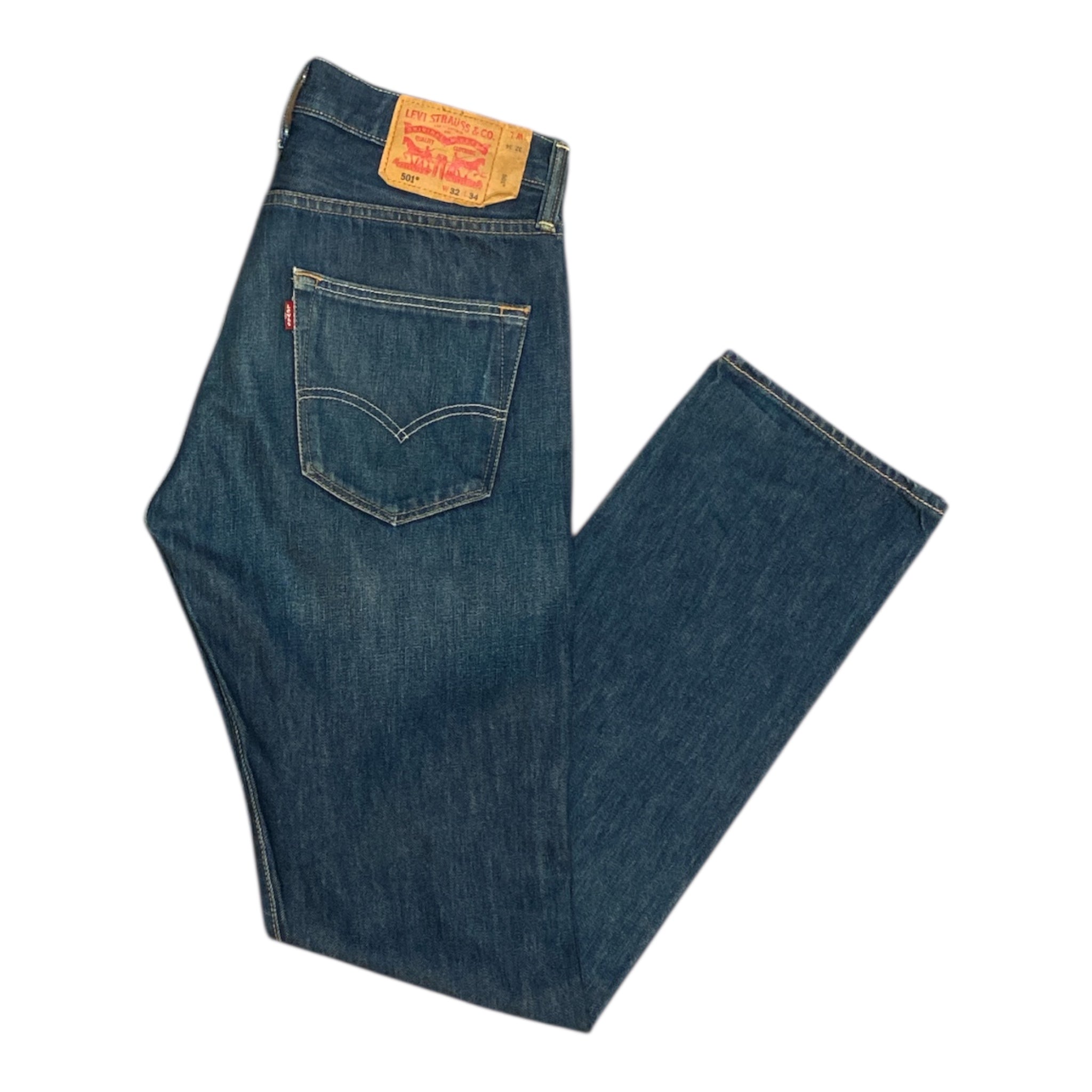 Levi's 501 Denim Blue Jeans