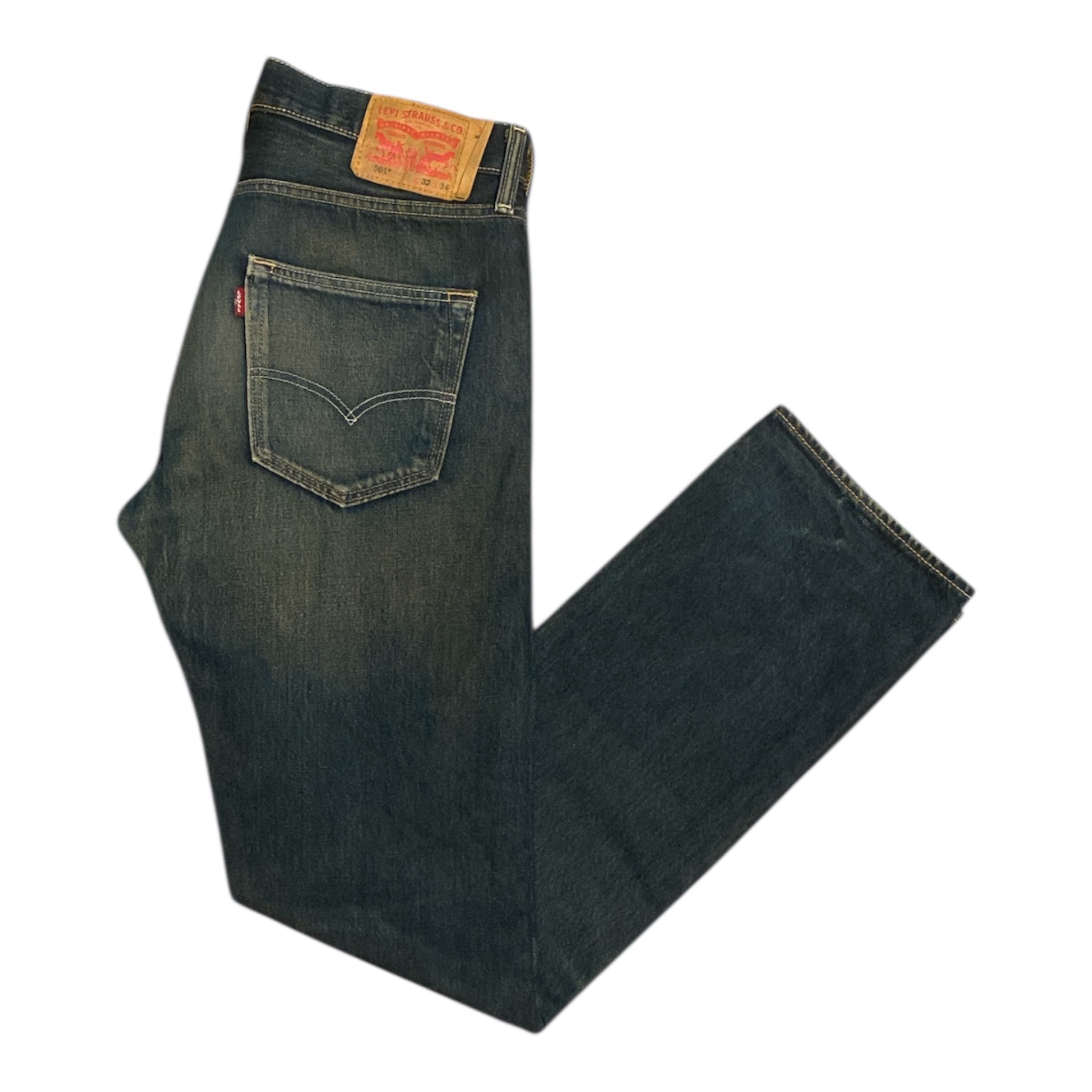 Levi's 501 Dark Blue Jeans