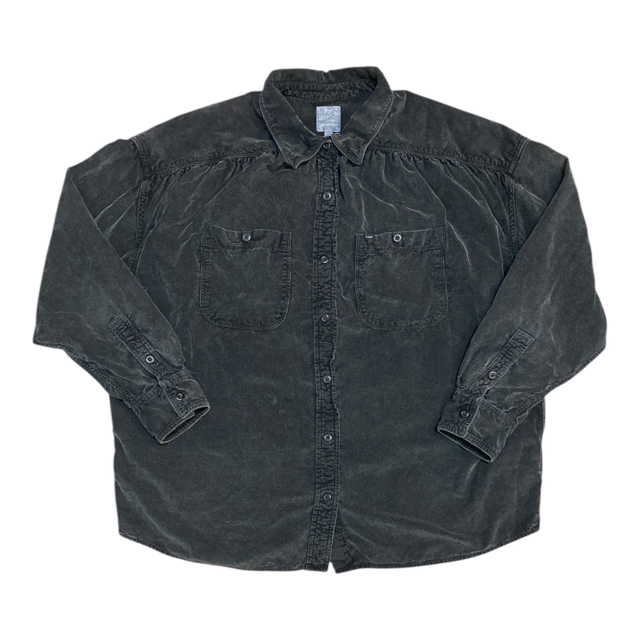 Lee Corduroy Dark Grey Overshirt