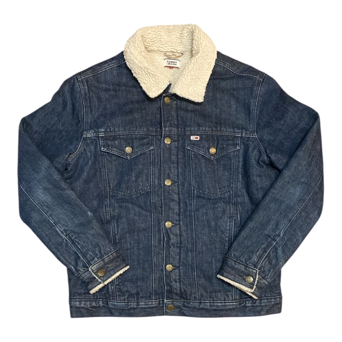 Tommy Hilfigher Jeans Sherpa Denim Jacket