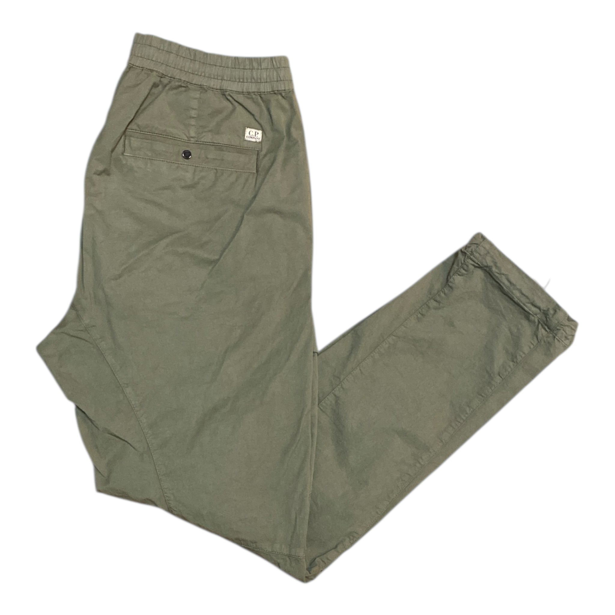 C.P Company Twill Stretch Regular Agave Green Utility Cargo Pants