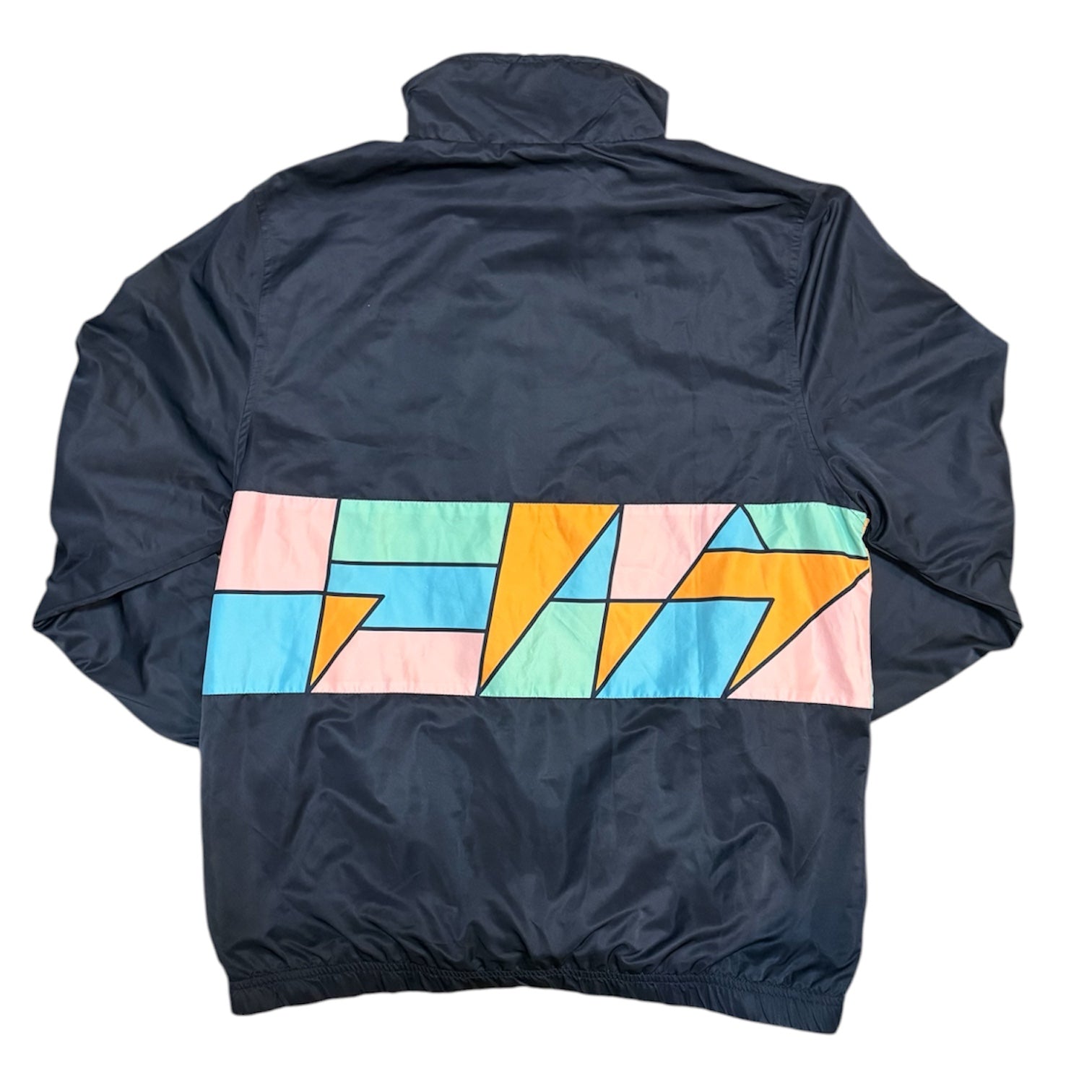 Helas Skateboarding Moziac Navy Track Jacket
