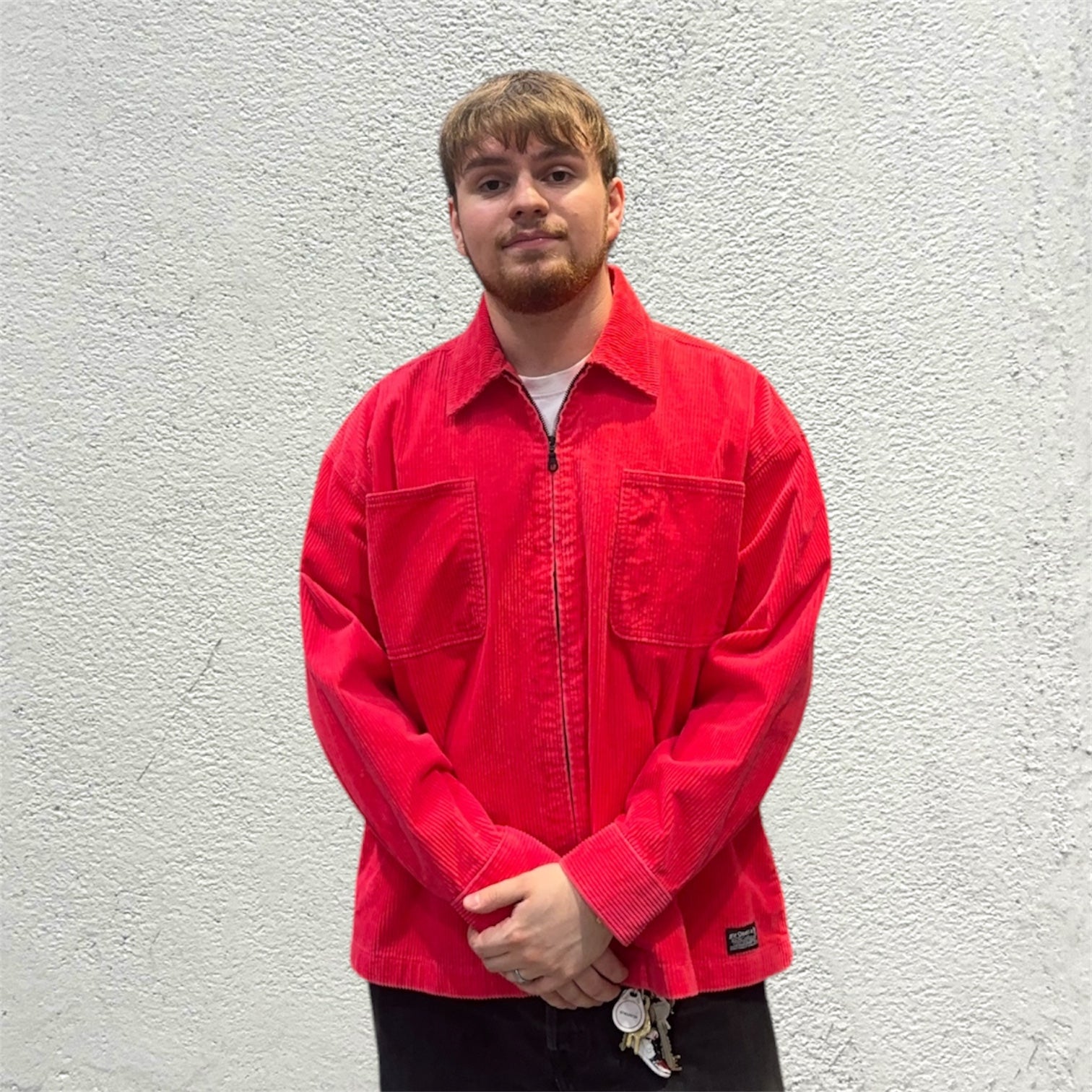 Levi's Skate Crimson Red Corduroy Jacket