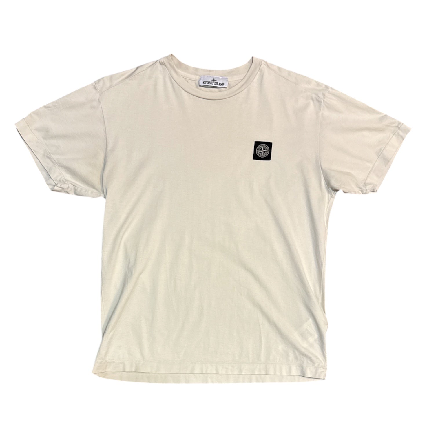 Stone Island Comed Organic Ivory Tshirt