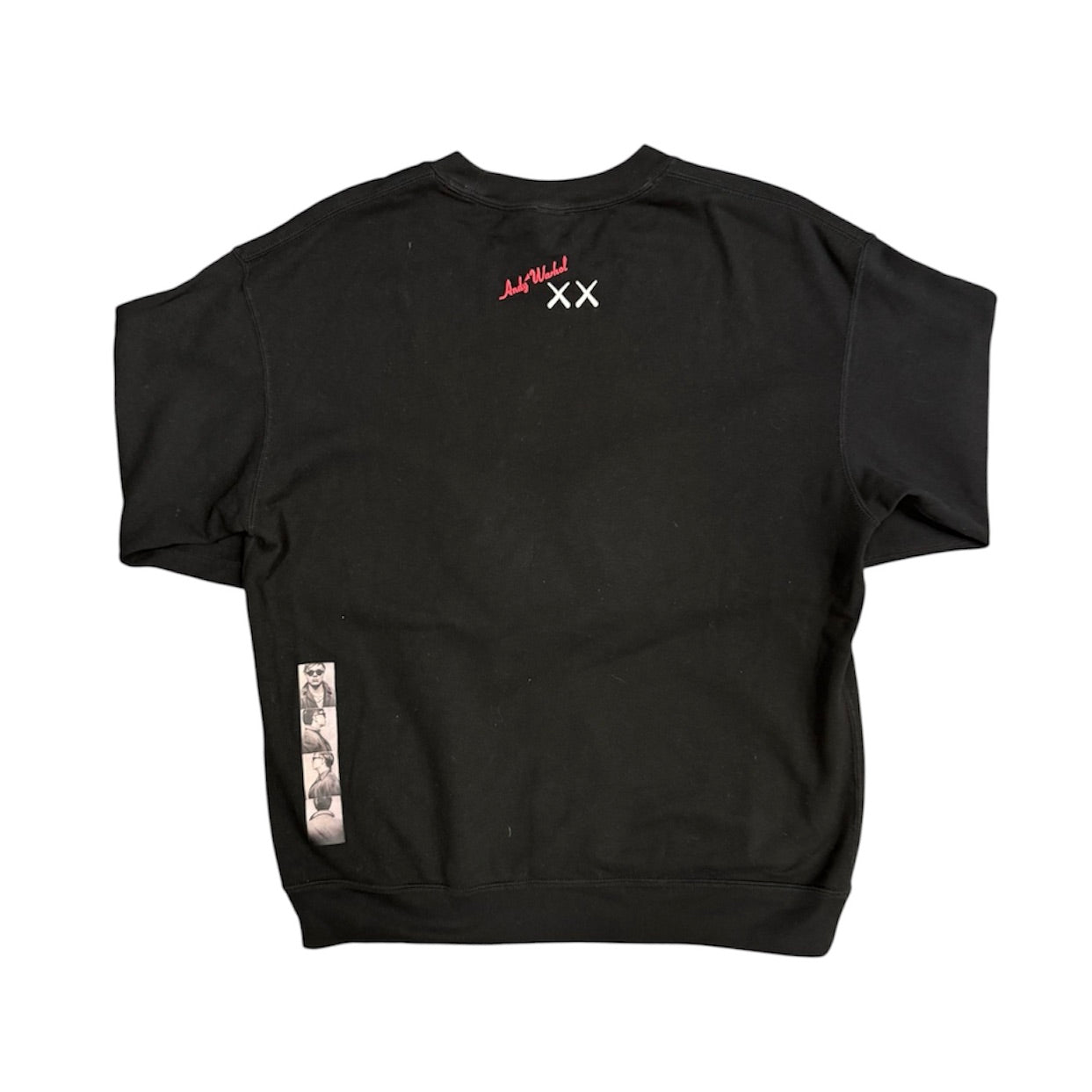 Uniqlo x Kaws x Andy Warhol Black Crewneck