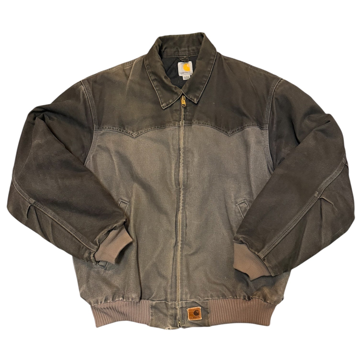 Vintage Carhartt Santa Fe Sandstone Grey Jacket