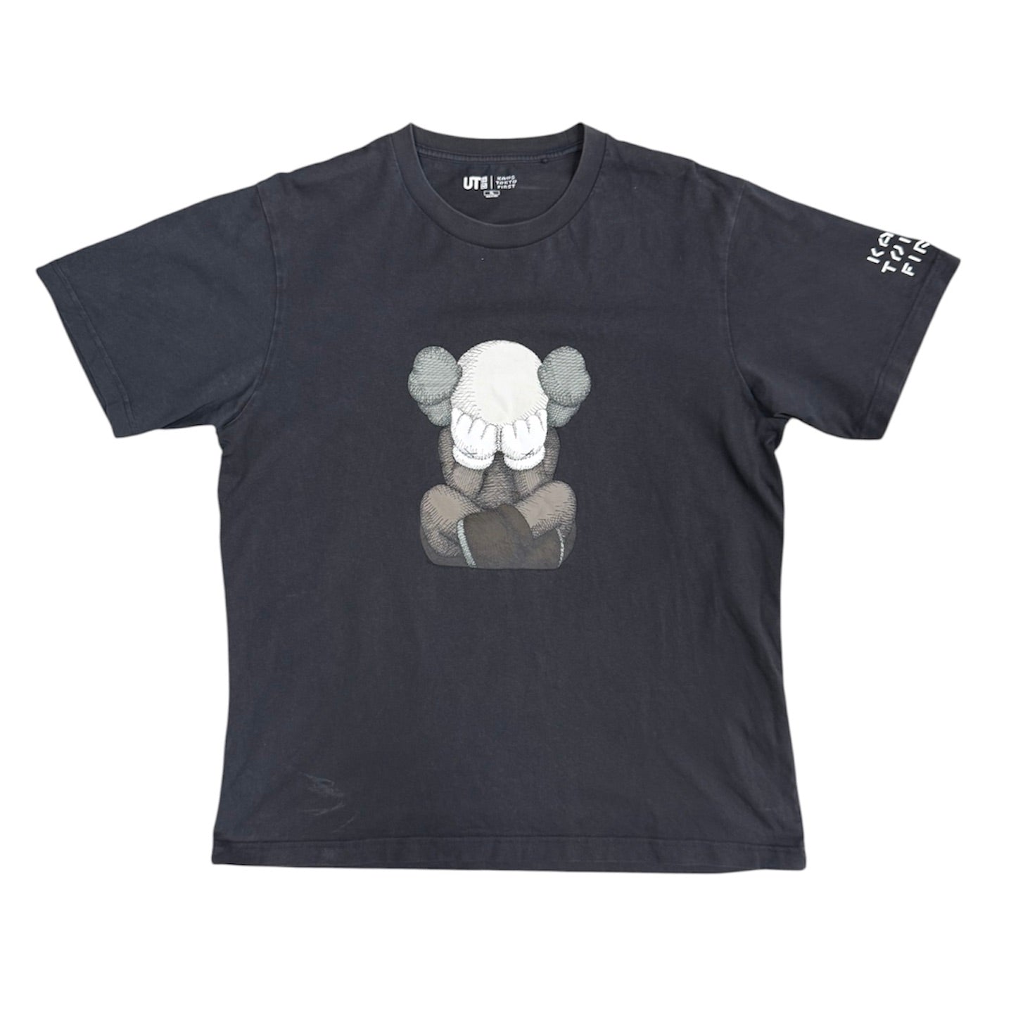 Uniqlo UT x Kaws Passing Through Tokyo First Dark Grey Tshirt