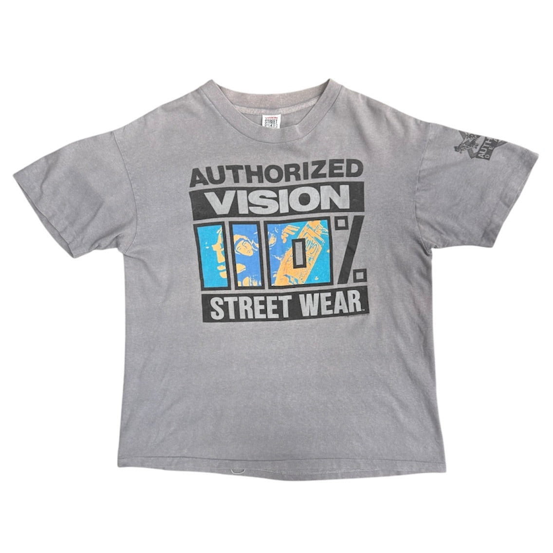 Vintage Street Vision Grey Tshirt
