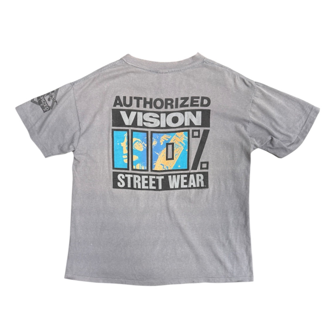 Vintage Street Vision Grey Tshirt