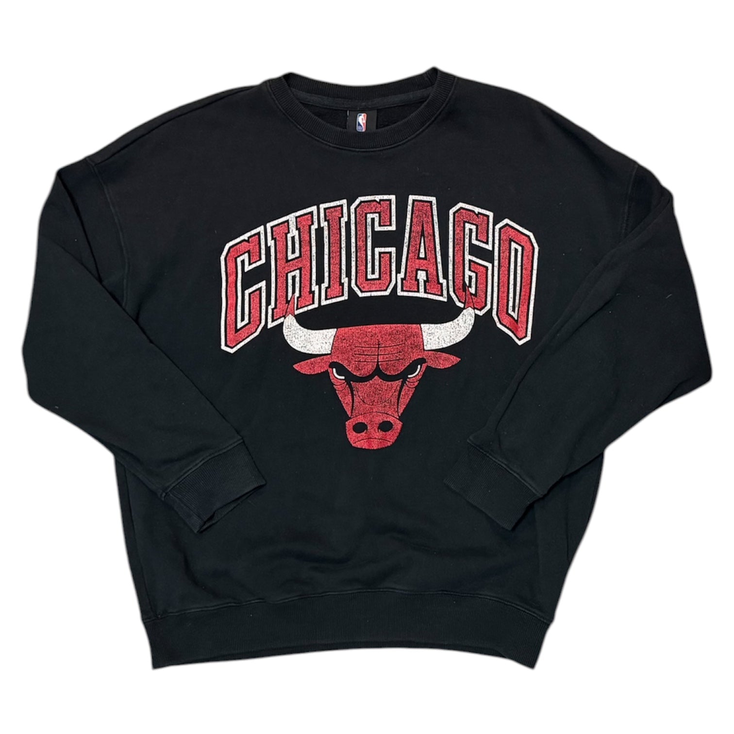 UNK NBA Chicago Bulls Black Sweatshirt