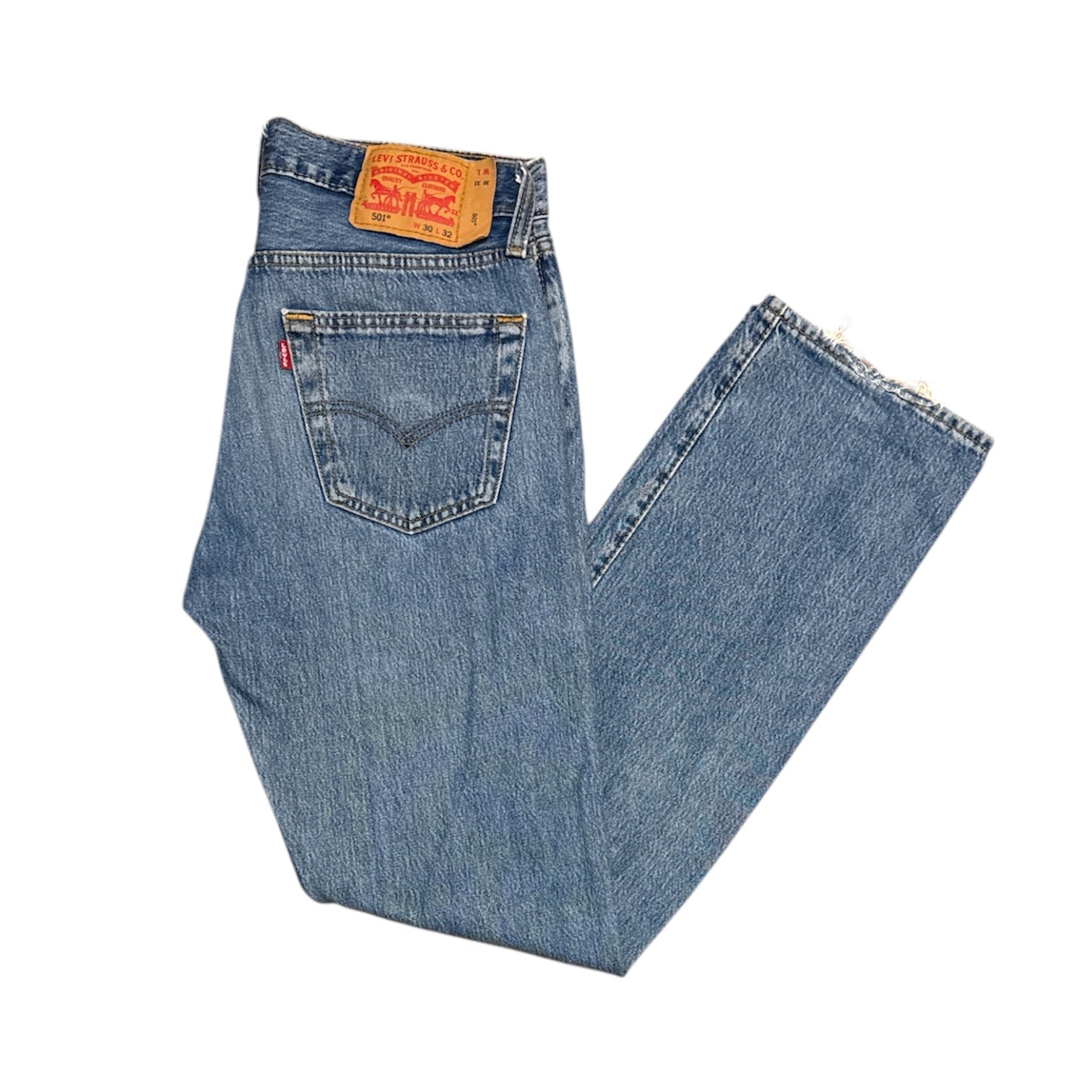 Levi's 501 Denim Light Blue Jeans