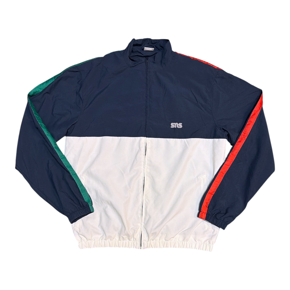Sneakersnstuff Nylon Navy White Track Top