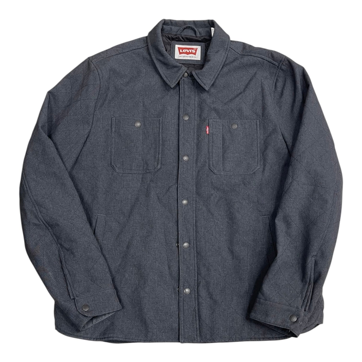 Levi's Dark Grey Soft Shell Overshirt Jacket