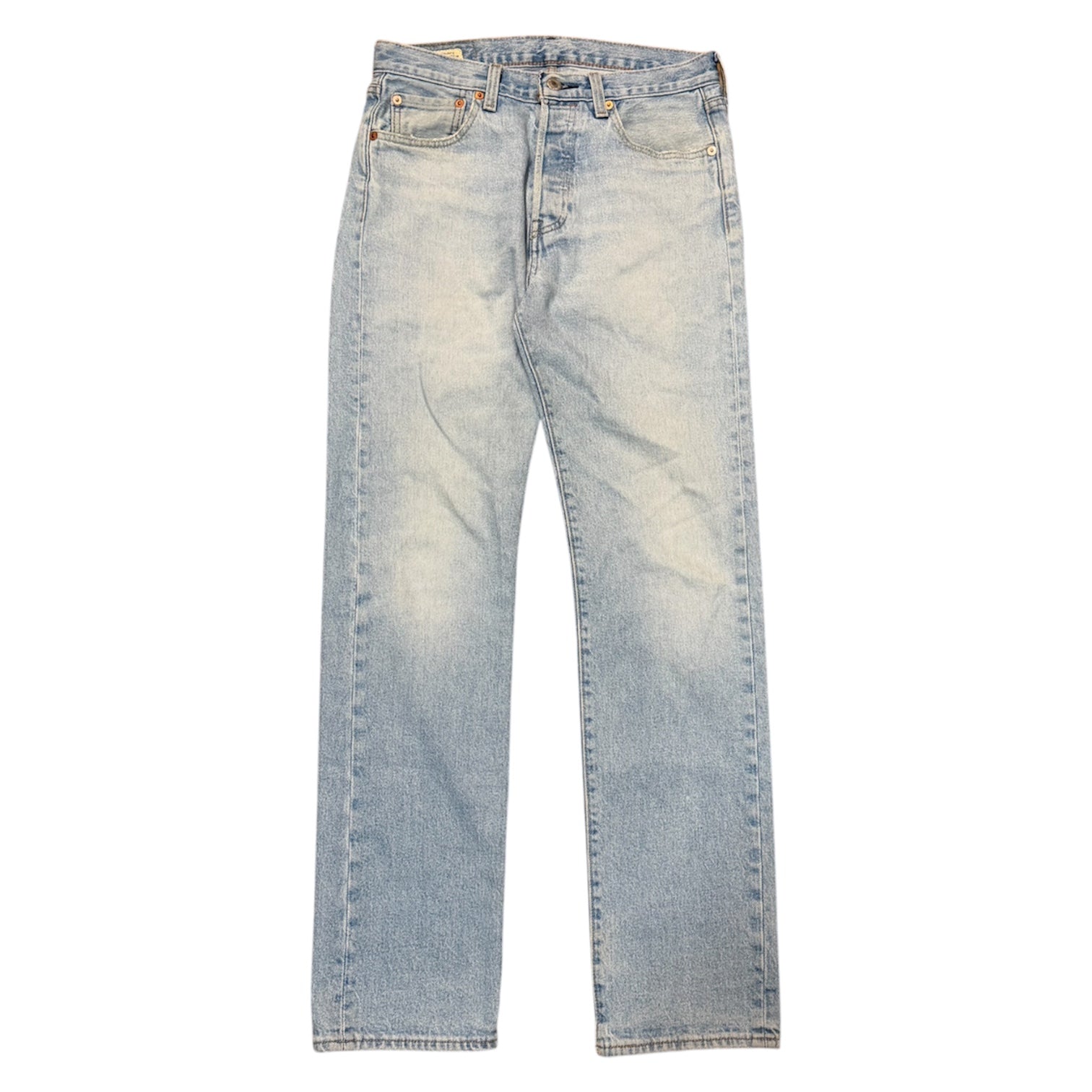 Levi's 501 Light Wash Blue Jeans