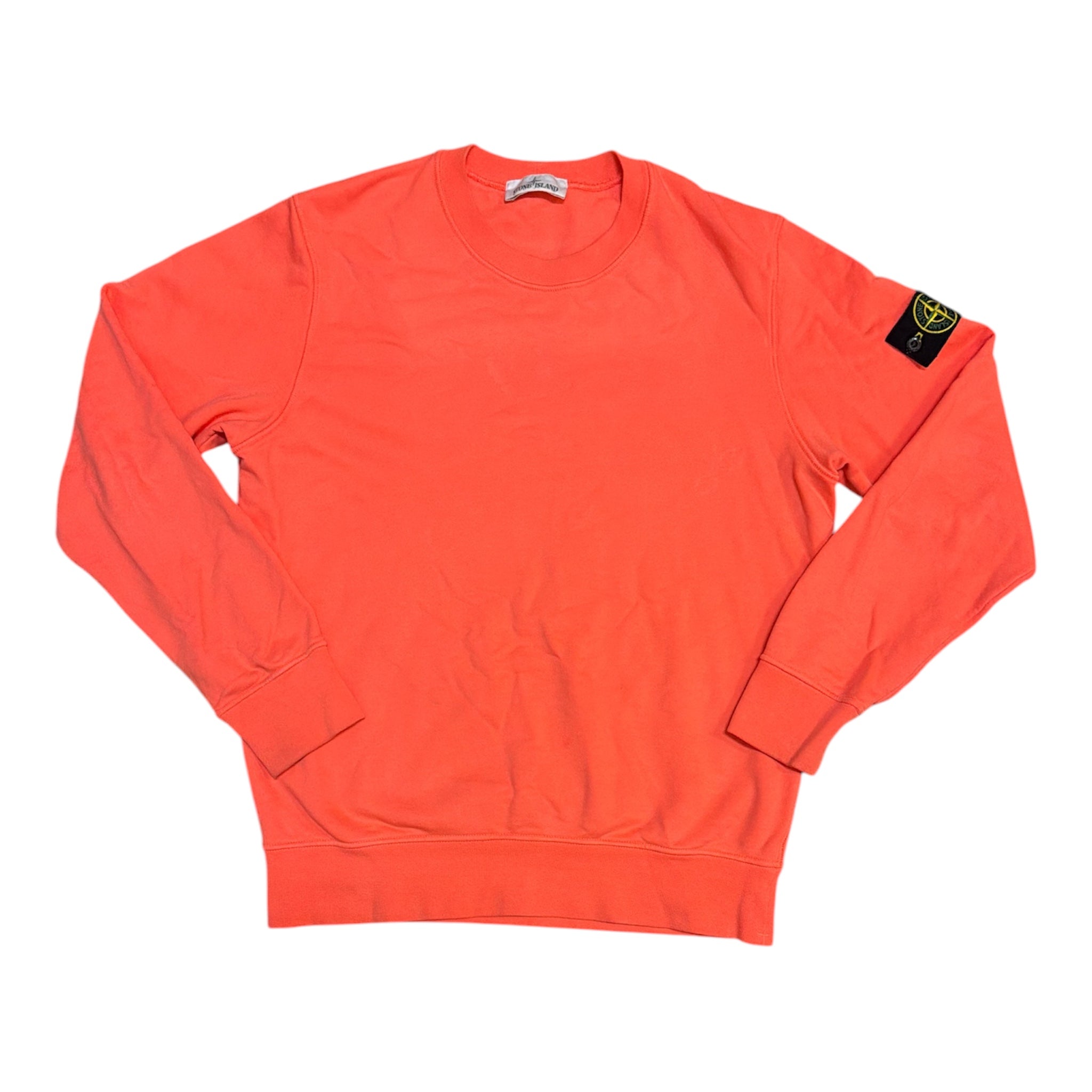 Stone Island SS22 Orange Sweatshirt