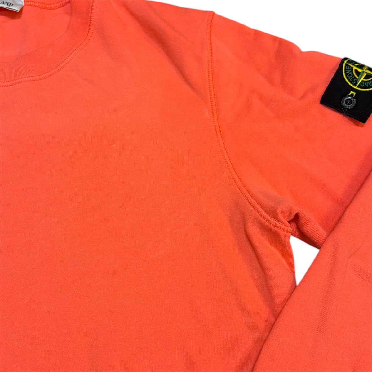 Stone Island SS22 Orange Sweatshirt