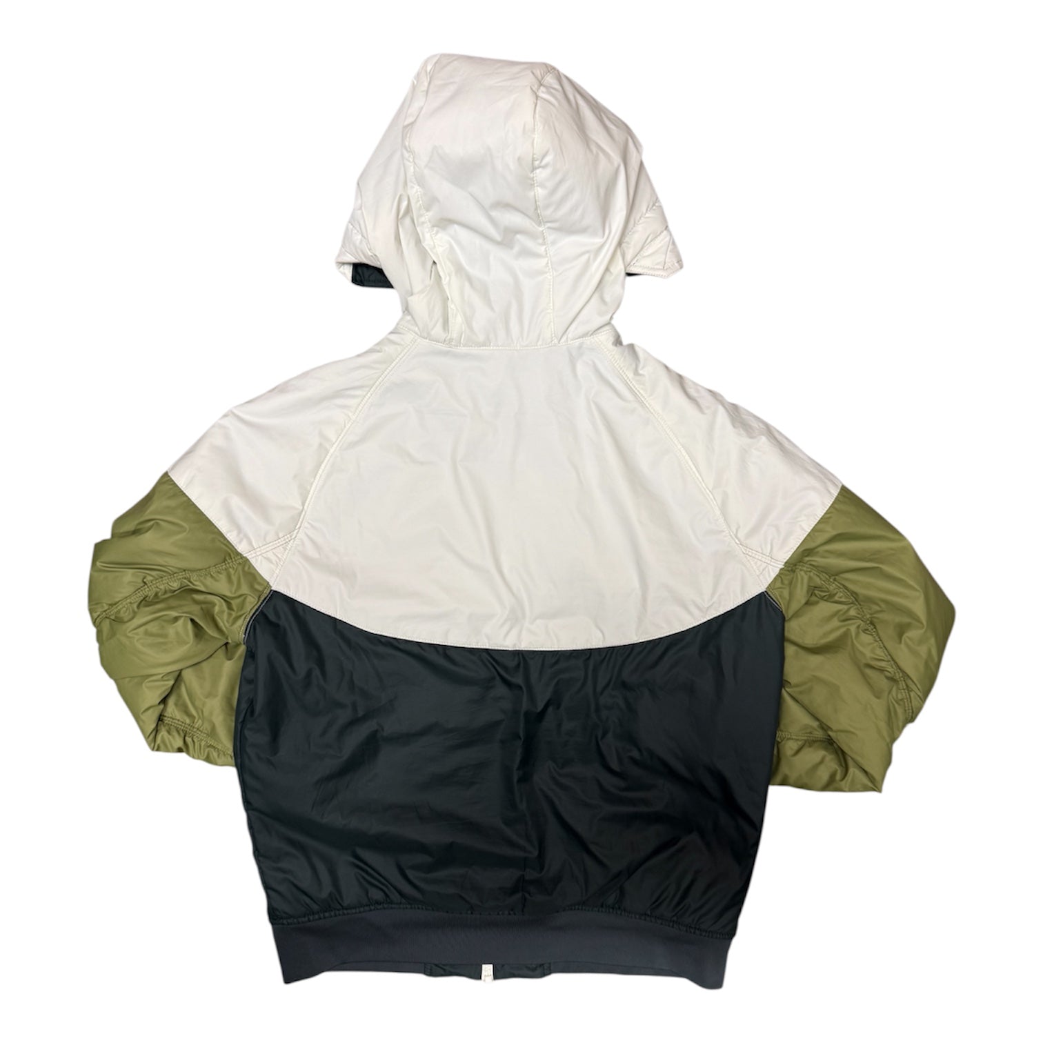 Nike Reversible Green White Padded Wind Jacket