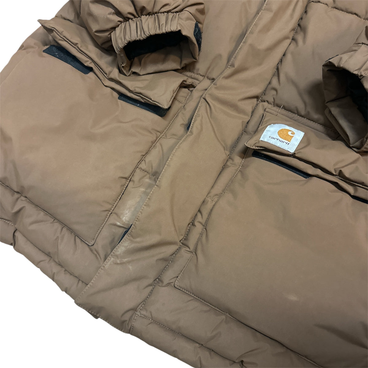 Carhartt WIP Milter Brown Puffer Jacket