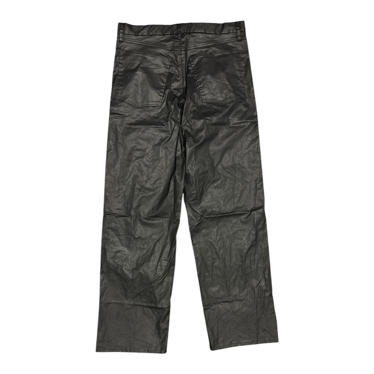 Yeezy PT-05 Black Faux Leather Pants