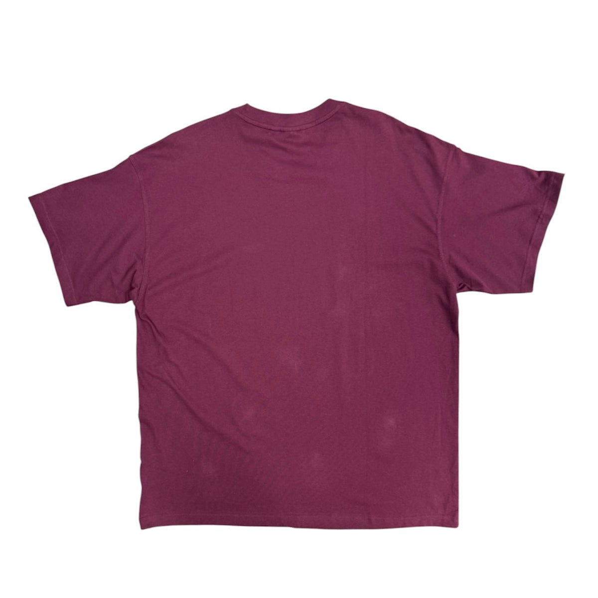 Adidas Originals Essentials Oversized Burgundy Red Tshirt