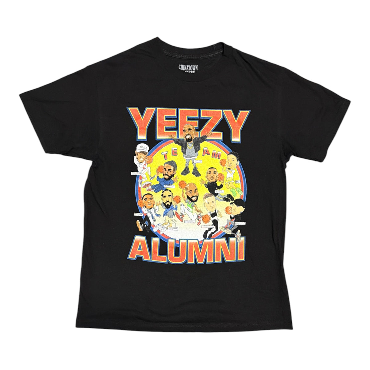Chinatown Market Yeezy Alumni Black Tshirt