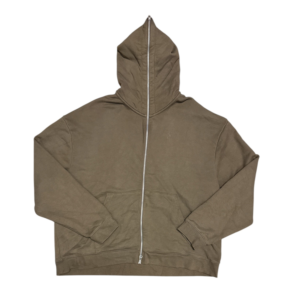 Jordan Travis Scott Cactus Jack Brown Full Zip Hoodie