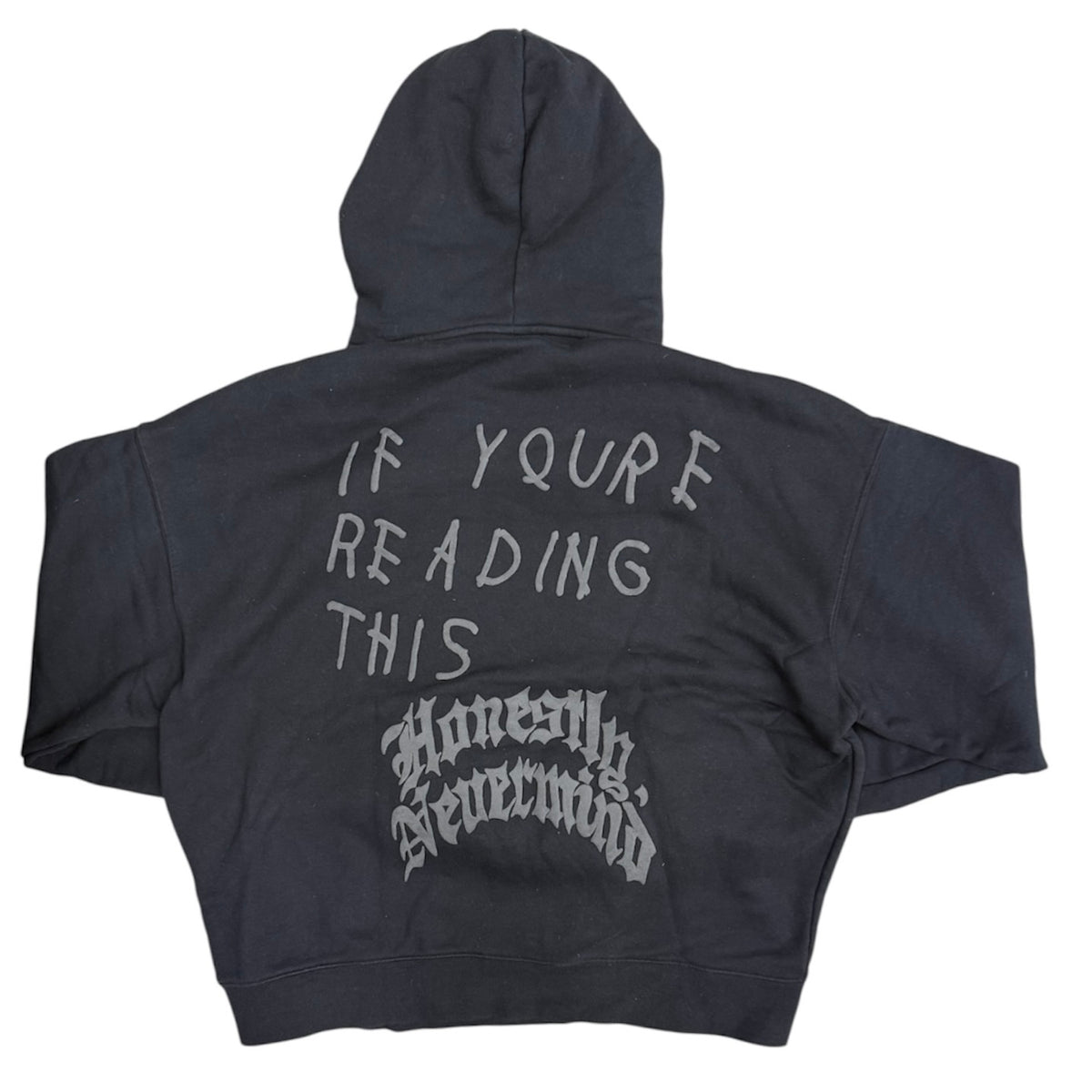 Drake Related Huge Fan Black Hoodie