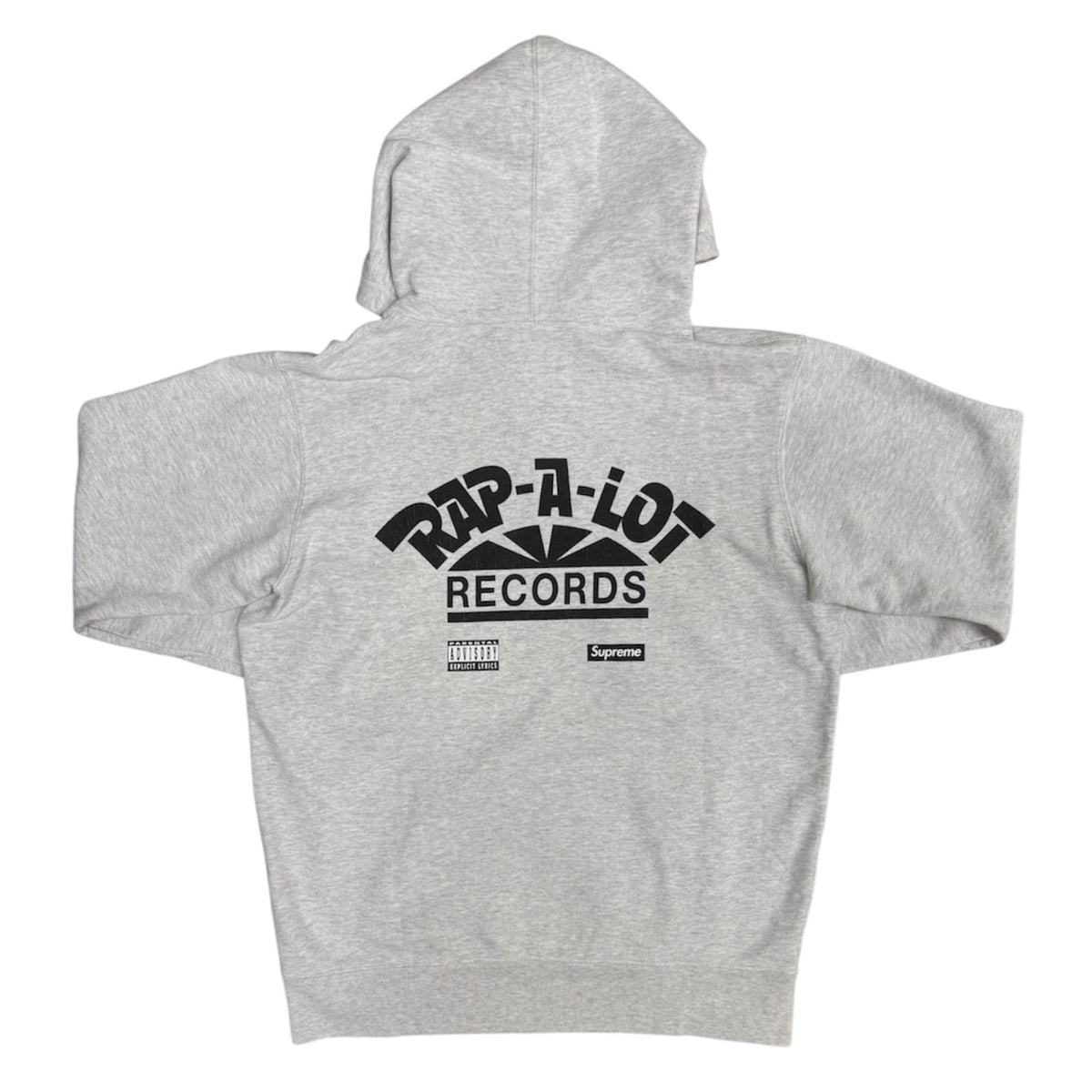 Supreme SS17 Rap A Lot Records Geto Boys Ash Grey Hoodie
