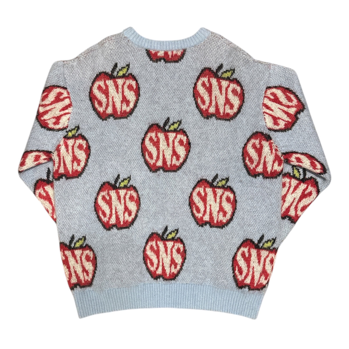 Sneakernstuff Big Apple Blue Knitted Crewneck