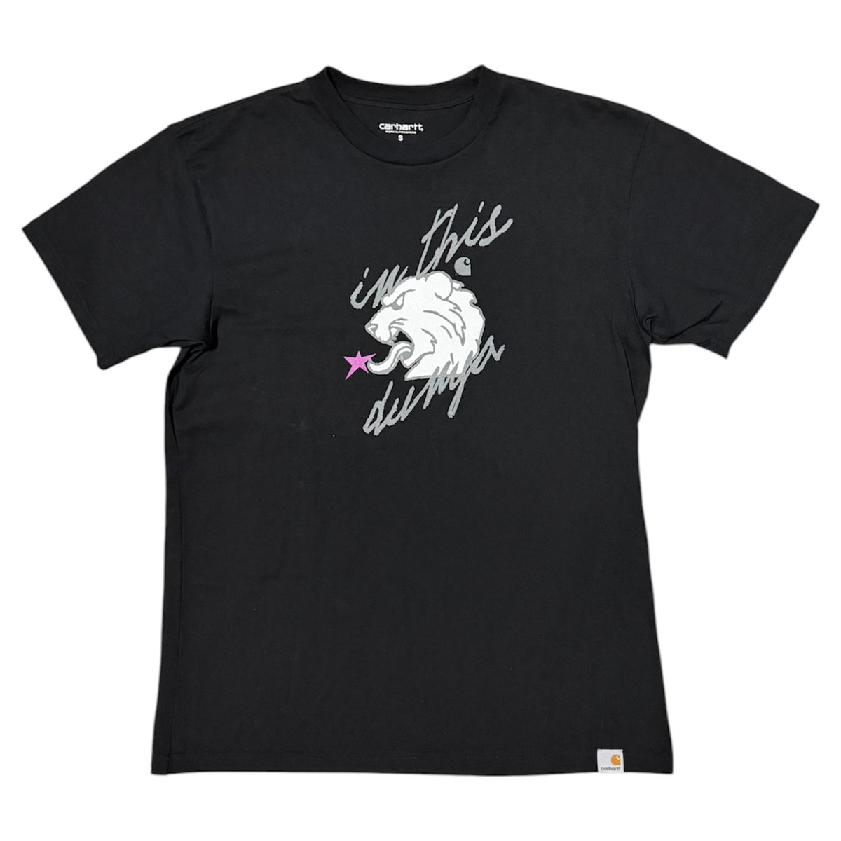 Carhartt WIP x In This Dunya Feline Black Tshirt