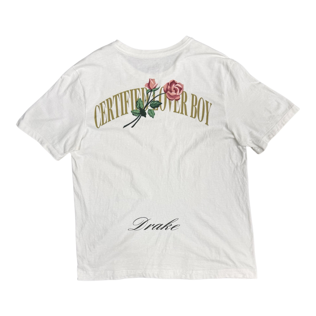Nike x Drake Certified Lover Boy Rose White Tshirt