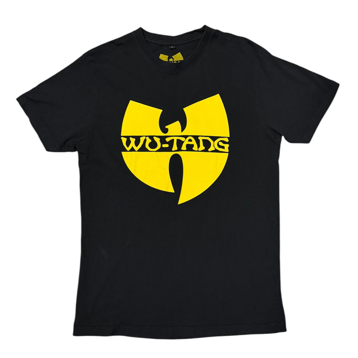 Wu-Tang Clan Yellow Black Logo Tshirt