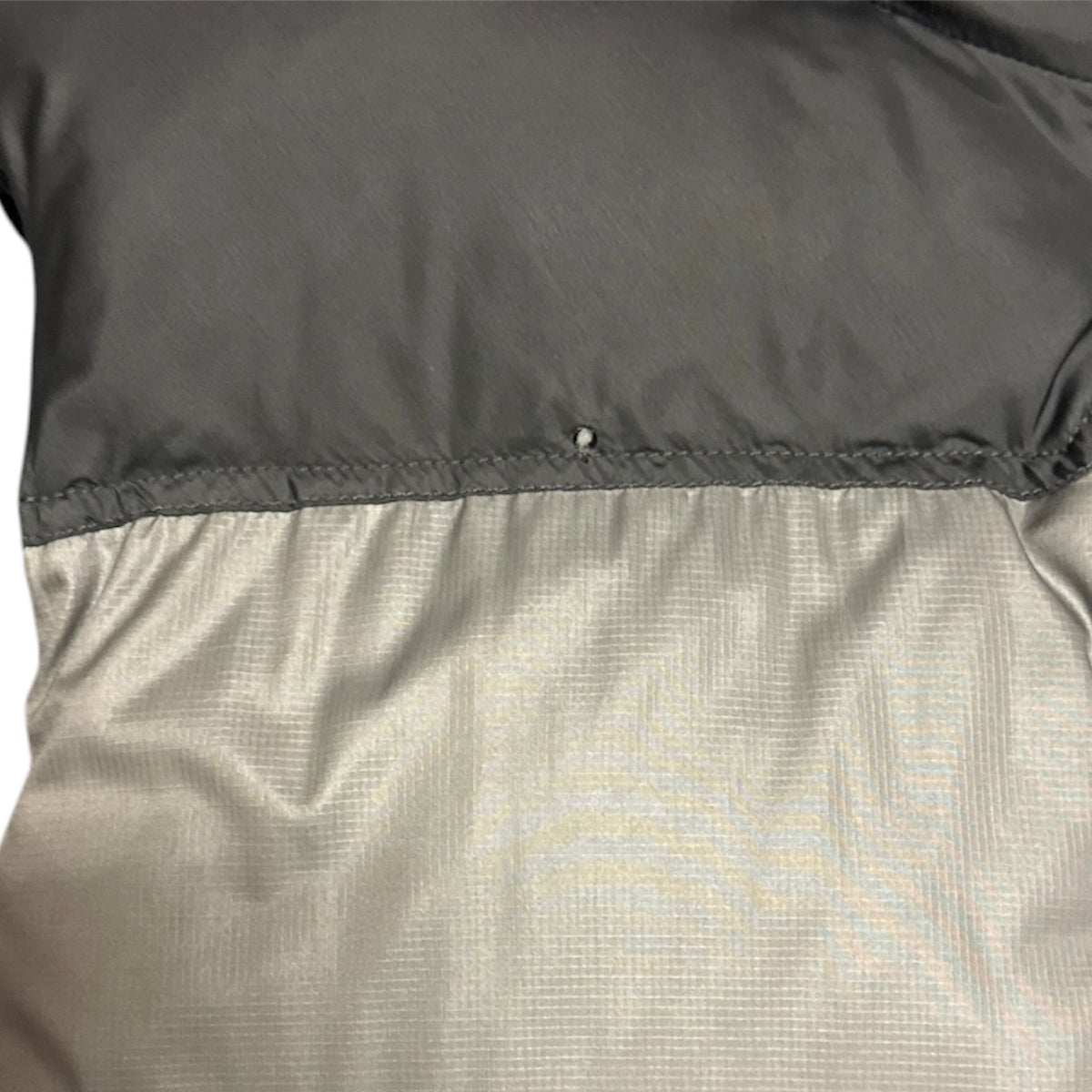 The North Face Grey Black Puffer Vest