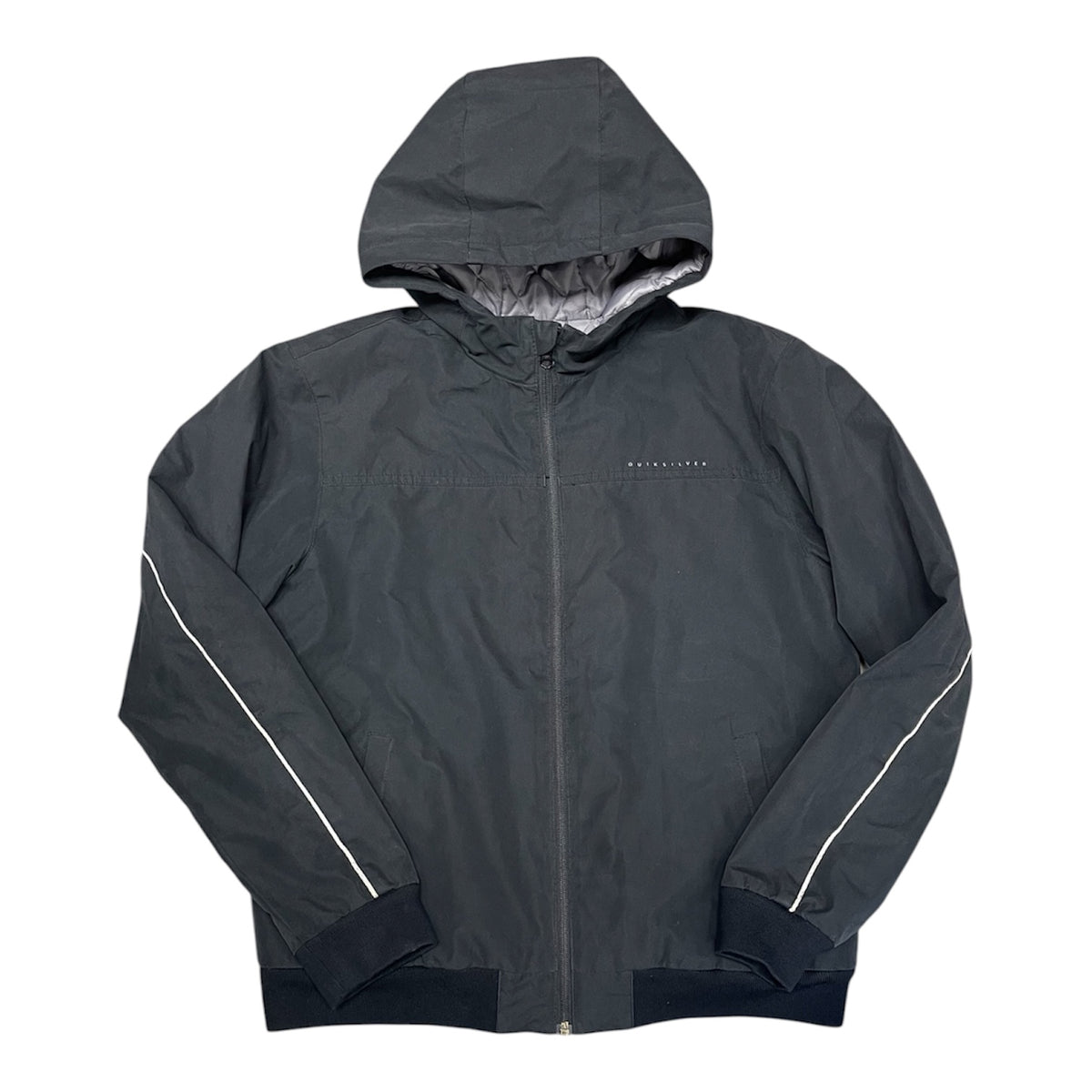 Quicksilver Padded Black Jacket (Youth)