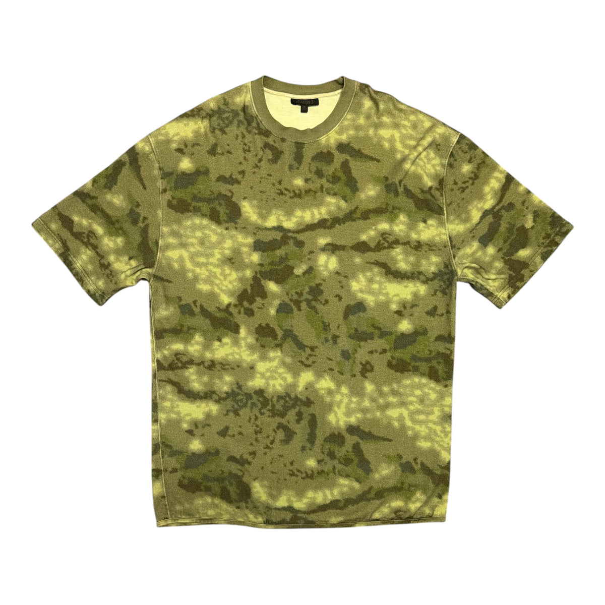 Yeezy Season 3 Heavy Knit Oversized Camo Tshirt